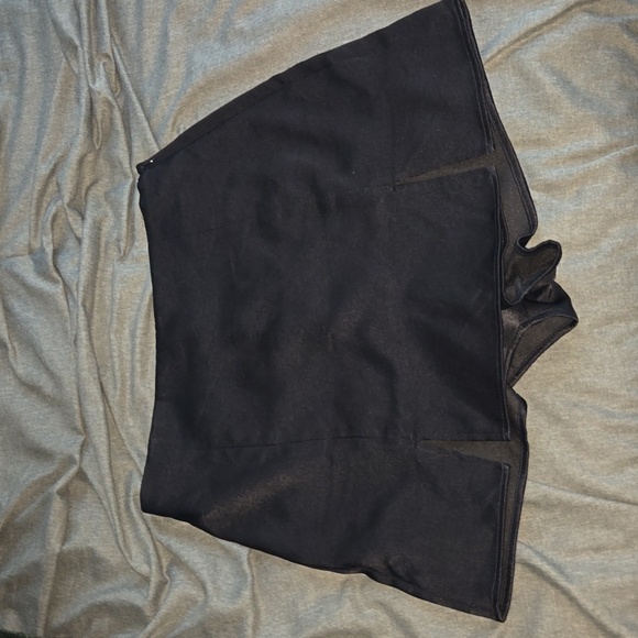 Zara Pants - ZARA Black Mini Skort